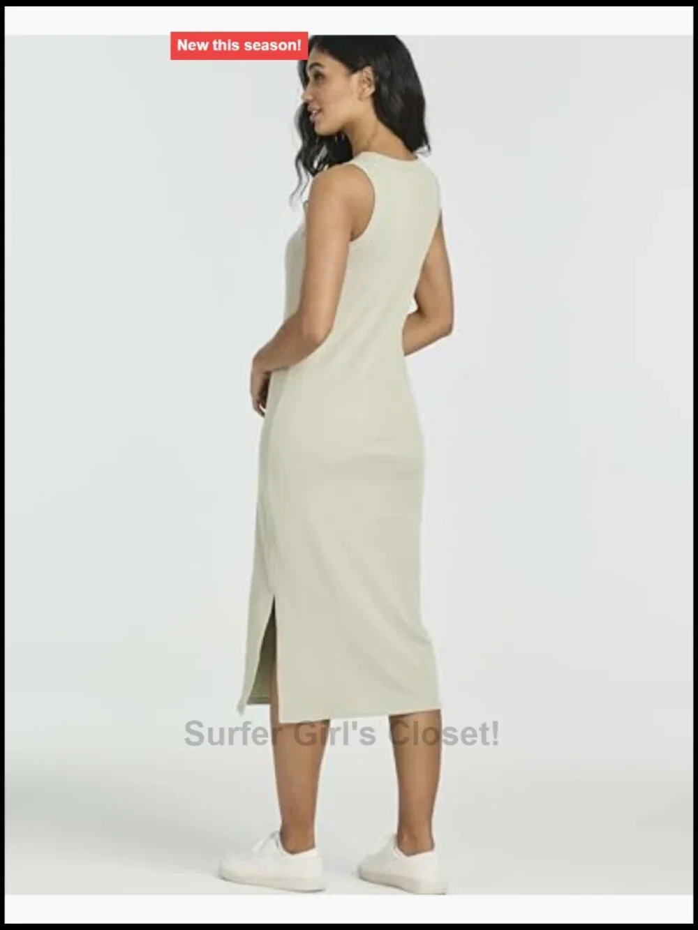 N/A sleeveless ribbed